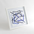 Fused Glass Framed Picture – 10x10