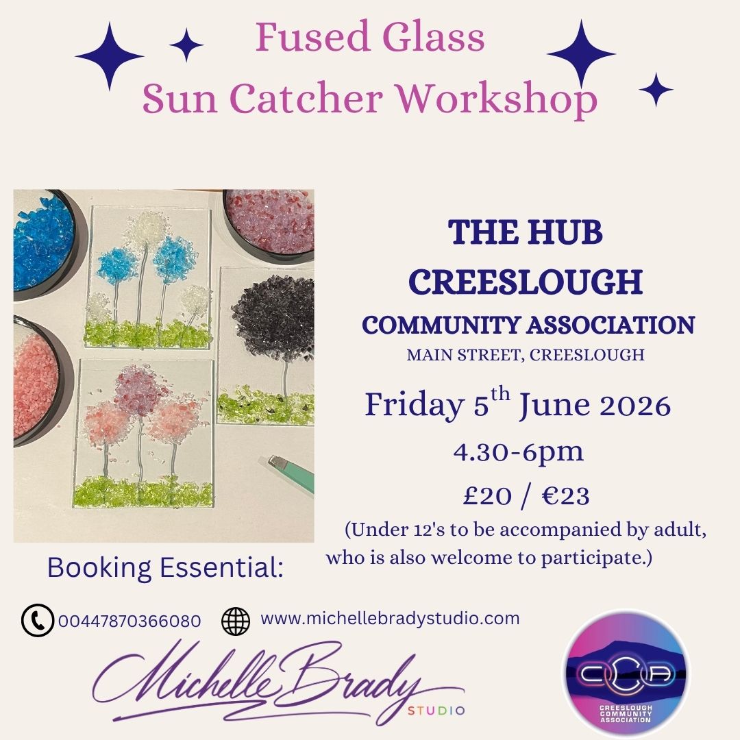 The HUB, Creeslough, Donegal: Friday 5th June 4.30-6pm