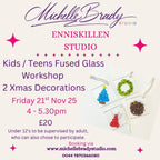 Kids Christmas Decoration Workshop: Friday 21st November 4-5.30pm
