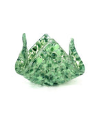 Fused Glass Hankerchief Candleholder
