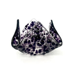 Fused Glass Hankerchief Candleholder
