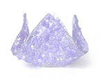 Fused Glass Hankerchief Candleholder