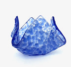 Fused Glass Hankerchief Candleholder