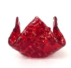 Fused Glass Hankerchief Candleholder