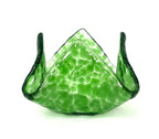 Fused Glass Hankerchief Candleholder