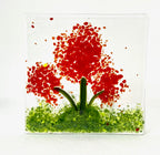 Fused Glass Candleholders Small