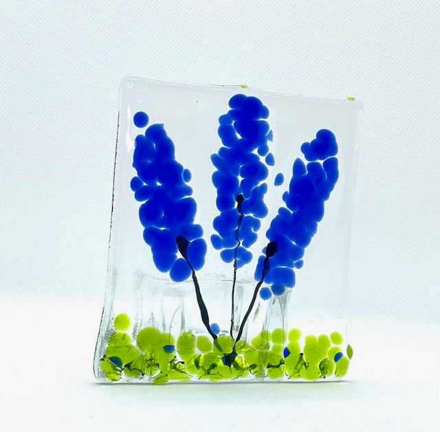 Fused Glass Candleholders Small