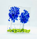 Fused Glass Candleholders Small