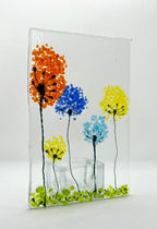 Fused Glass Candleholder (6x4)