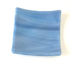 Fused Glass Floral Trinket (3.25 x 3.25)