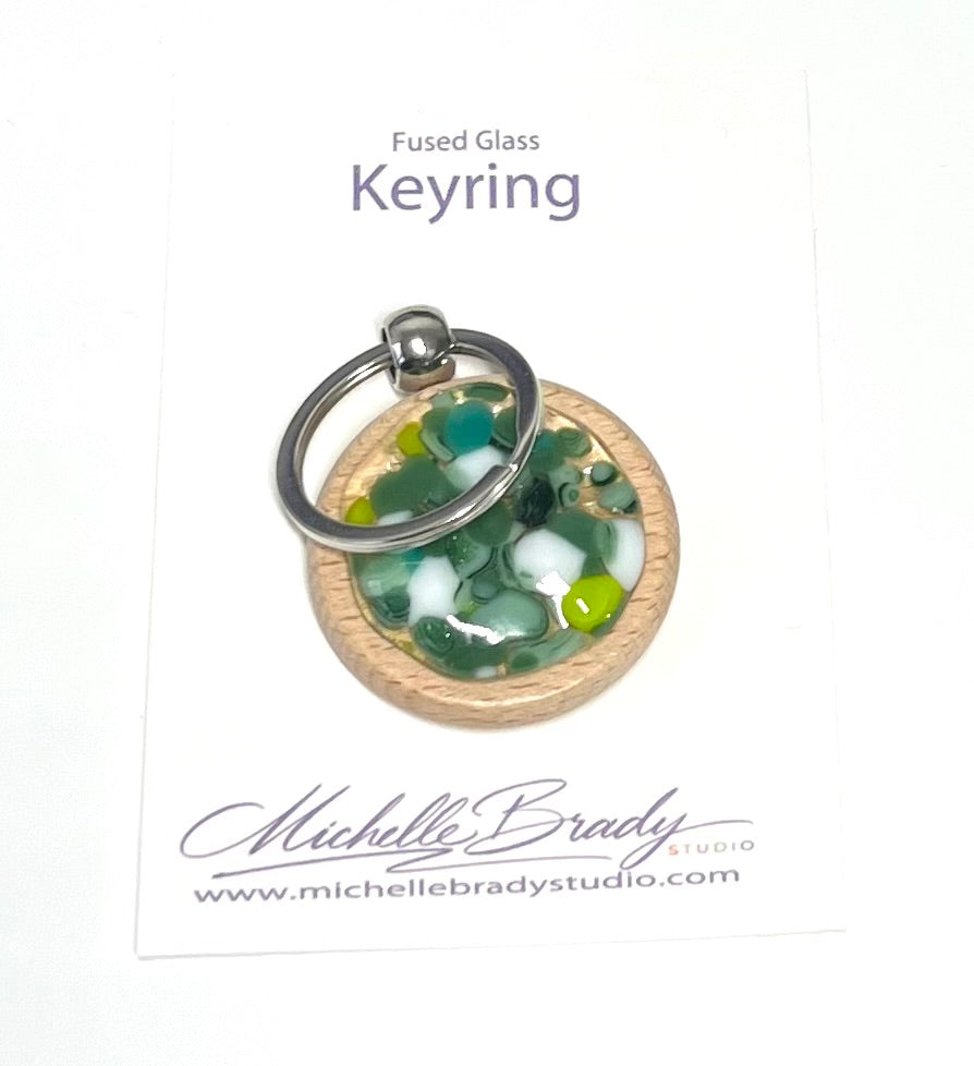 Fused Glass Keyrings