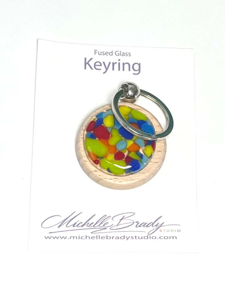 Fused Glass Keyrings