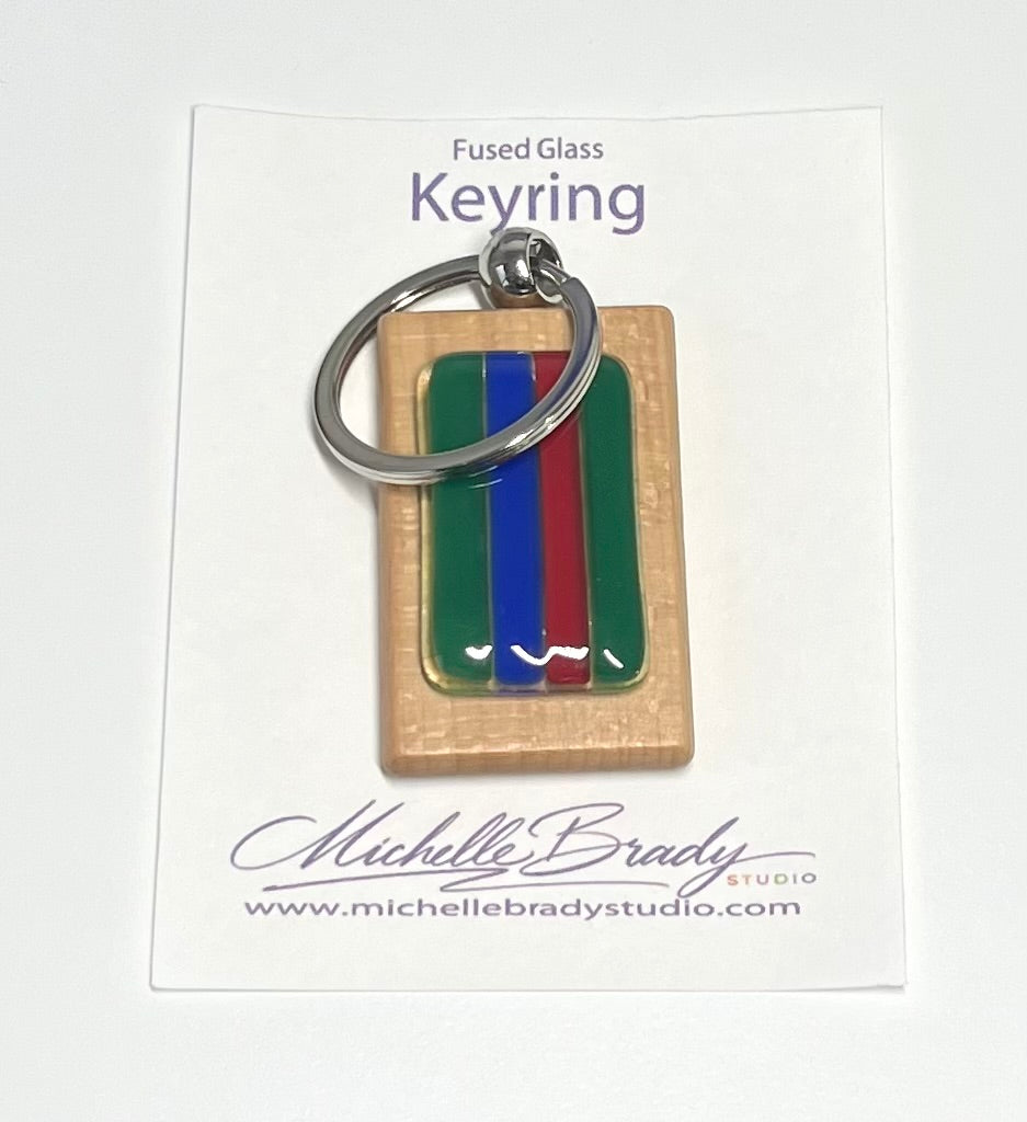 Fused Glass Keyrings