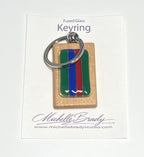 Fused Glass Keyrings