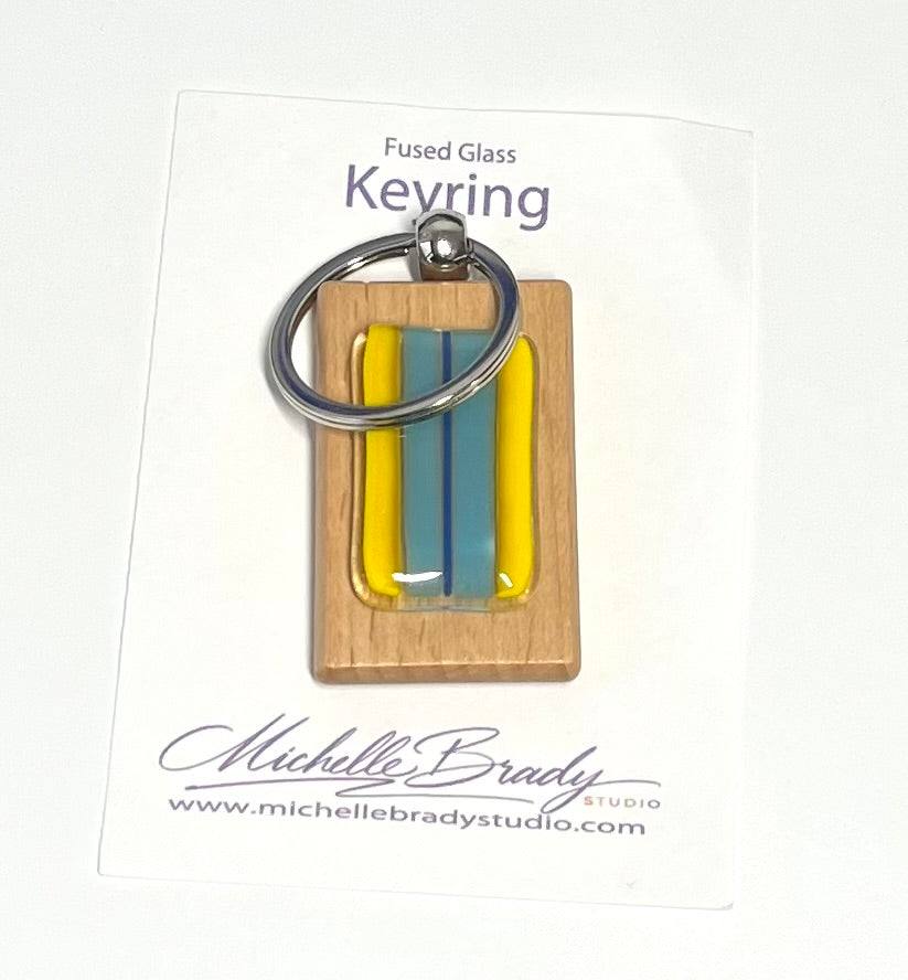 Fused Glass Keyrings