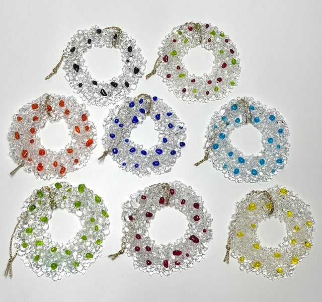 Fused Glass Wreaths