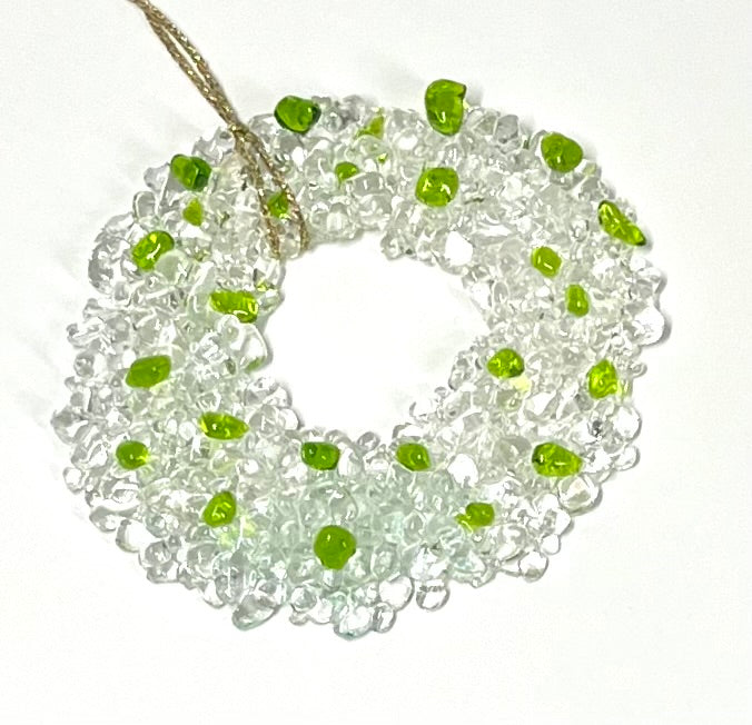 Fused Glass Wreaths