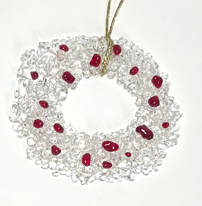 Fused Glass Wreaths
