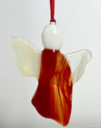Fused Glass Hanging Angel