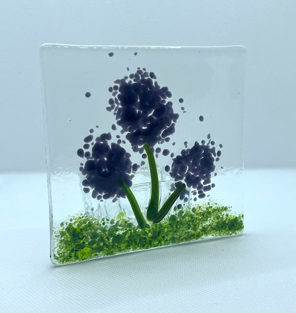 Fused Glass Candleholders Small
