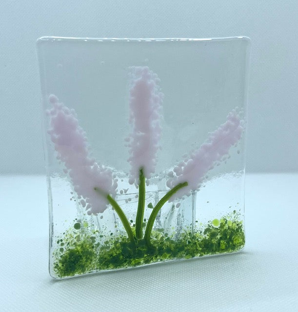 Fused Glass Candleholders Small