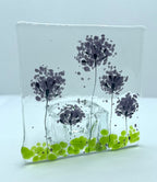 Fused Glass Candleholders Small