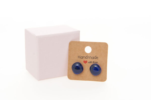 Fused Glass Stud Earrings