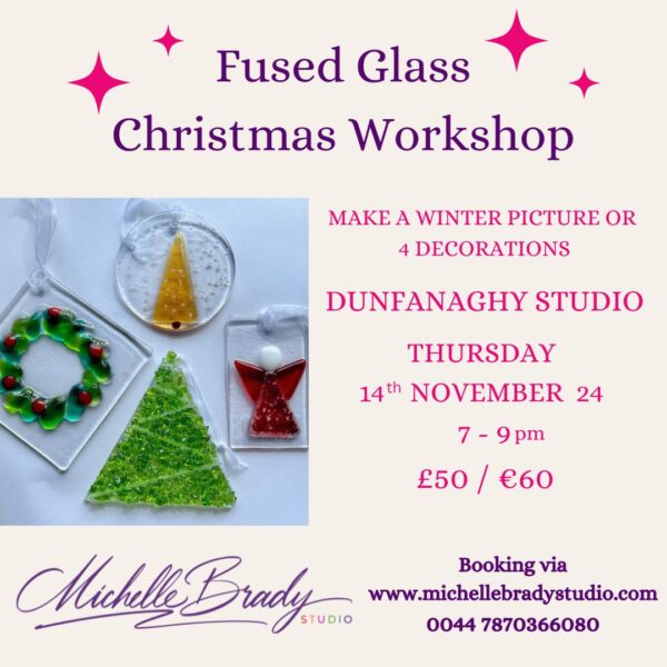 Fused Glass Workshop - Dunfanaghy Adults