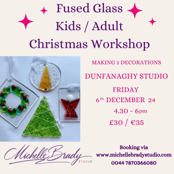 Fused Glass Workshop - Dunfanaghy Adults